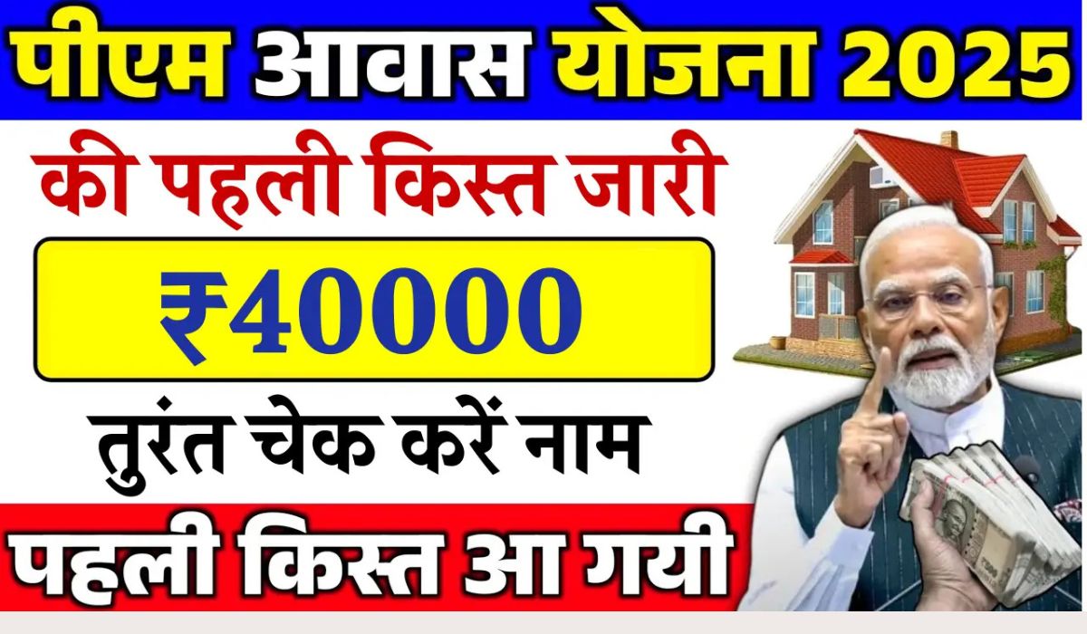 PM Awas Yojana 2025: First ₹40,000 Installment Being Sent to Beneficiaries, Is Your Name on the List?